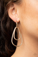 Load image into Gallery viewer, Paparazzi: Droppin Drama - Gold Earrings - Jewels N’ Thingz Boutique