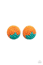 Load image into Gallery viewer, Paparazzi Accessories: As Happy As Can BEAD - Orange Seed Bead Earrings - Jewels N Thingz Boutique