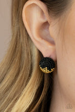Load image into Gallery viewer, Paparazzi: As Happy As Can BEAD - Black Seed Bead Earrings - Jewels N’ Thingz Boutique