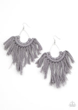 Load image into Gallery viewer, Paparazzi: Wanna Piece Of MACRAME? - Silver Earrings - Jewels N’ Thingz Boutique