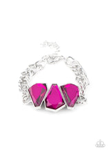 Load image into Gallery viewer, Paparazzi: Raw Radiance - Pink Rhinestone Bracelet - Jewels N’ Thingz Boutique
