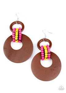 Paparazzi Accessories: Beach Day Drama - Multi Earrings - Jewels N Thingz Boutique