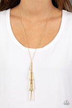 Load image into Gallery viewer, Paparazzi Accessories: PRIMITIVE and Proper - White Stone Necklace - Jewels N Thingz Boutique