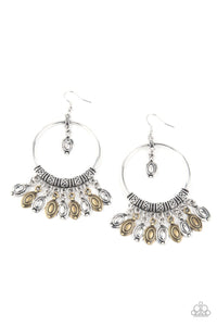 Paparazzi Accessories: Metallic Harmony - Multi Tribal Earrings - Jewels N Thingz Boutique