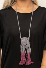 Load image into Gallery viewer, Paparazzi Accessories: Look At MACRAME Now - Purple Necklace - Jewels N Thingz Boutique