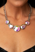 Load image into Gallery viewer, Paparazzi Accessories: All The Worlds My Stage - Multi Iridescent Necklace - Life of the Party