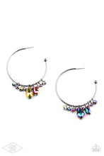 Load image into Gallery viewer, Paparazzi Accessories: Dazzling Downpour - Multi Oil Spill Earrings - Life of the Party