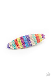 Paparazzi: My Favorite Color is Rainbow - Multi Sequins Hair Clip - Jewels N’ Thingz Boutique