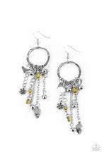 Load image into Gallery viewer, Paparazzi Accessories: Charm School - Yellow Earrings - Jewels N Thingz Boutique