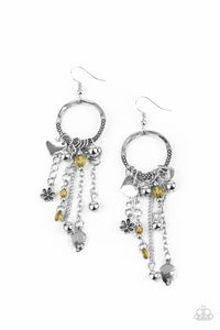 Paparazzi Accessories: Charm School - Yellow Earrings - Jewels N Thingz Boutique