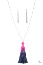 Load image into Gallery viewer, Paparazzi Accessories: Totally Tasseled - Multi (Purple to Blue) Necklace - Jewels N Thingz Boutique