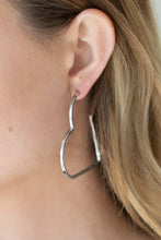 Load image into Gallery viewer, Paparazzi Accessories: I HEART a Rumor - Silver Earrings - Jewels N Thingz Boutique