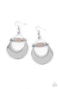 Paparazzi Accessories: Mystical Moonbeams - Silver Earrings - Jewels N Thingz Boutique