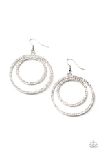 Load image into Gallery viewer, Paparazzi Accessories: Radiating Refinement - White Rhinestone Earrings - Jewels N Thingz Boutique