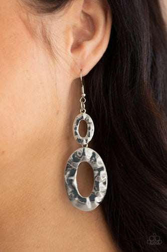 Paparazzi Accessories: Bring On The Basics - Silver Earrings - Jewels N Thingz Boutique