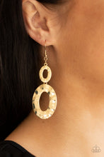 Load image into Gallery viewer, Paparazzi Accessories: Bring On The Basics - Gold Earrings - Jewels N Thingz Boutique