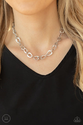 Paparazzi Accessories: Urban Safari - Silver Choker - Jewels N Thingz Boutique