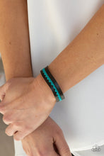 Load image into Gallery viewer, Paparazzi Accessories: Made With Love - Blue Urban Leather Bracelet - Jewels N Thingz Boutique