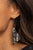 Paparazzi Accessories: How FLARE You! - Black/Gunmetal Earrings - Jewels N Thingz Boutique