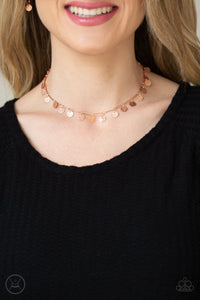 Paparazzi Accessories: Musically Minimalist - Copper Choker - Jewels N Thingz Boutique