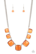 Load image into Gallery viewer, Paparazzi Accessories: Aura Allure - Orange Stone Necklace - Jewels N Thingz Boutique