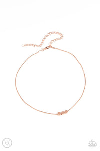 Paparazzi Accessories: Dynamically Dainty - Copper Choker - Jewels N Thingz Boutique