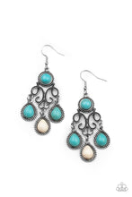 Load image into Gallery viewer, Paparazzi Accessories: Canyon Chandelier - Multi Stone Earrings - Jewels N Thingz Boutique