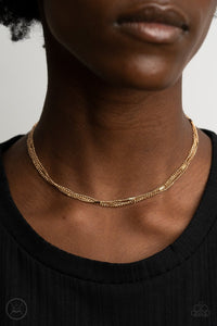 Paparazzi Accessories: Need I SLAY More - Gold Choker - Jewels N Thingz Boutique