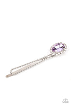Load image into Gallery viewer, Paparazzi Accessories: Gala Glitz - Purple Rhinestone Bobby Pins - Jewels N Thingz Boutique