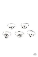 Load image into Gallery viewer, Paparazzi Accessories: Starlet Shimmer Zoo Inspired Framed Rings- 5 PACK - Jewels N Thingz Boutique