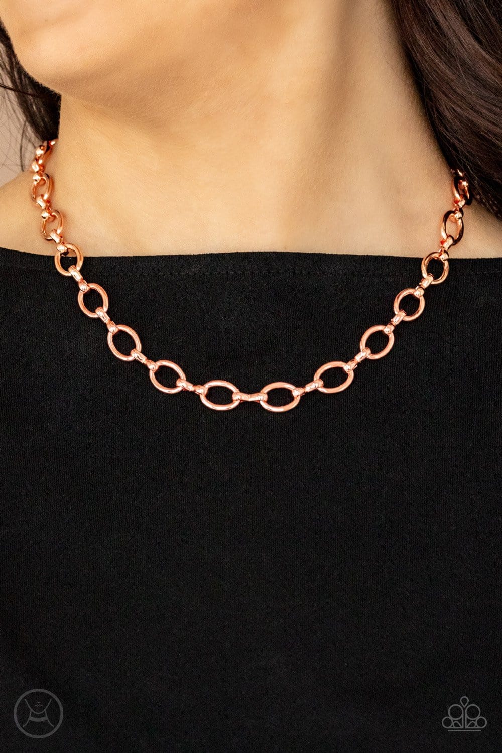 Paparazzi Accessories: Craveable Couture - Copper Choker - Jewels N Thingz Boutique