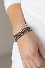 Load image into Gallery viewer, Paparazzi Accessories: Stellar Strut - Silver Hematite Bracelet - Jewels N Thingz Boutique