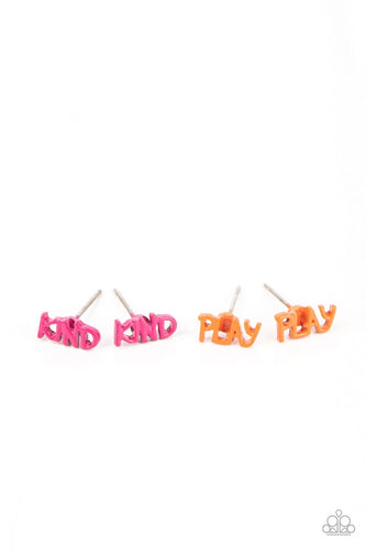 Paparazzi Accessories: Starlet Shimmer - Multicolored Inspirational Earrings - 5 PACK - Jewels N Thingz Boutique