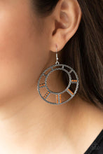 Load image into Gallery viewer, Paparazzi Accessories: Fleek Fortress - Orange Earrings - Jewels N Thingz Boutique