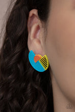Load image into Gallery viewer, Paparazzi Accessories: Its Just an Expression - Blue Earrings - Jewels N Thingz Boutique
