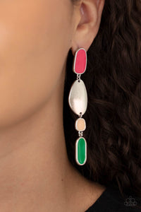 Paparazzi Accessories: Deco By Design - Multi Earrings - Jewels N Thingz Boutique