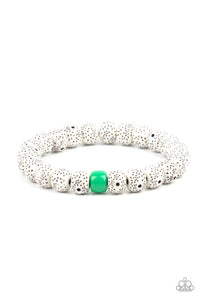 Paparazzi Accessories: ZEN Second Rule - Green/Mint Beaded Bracelet - Jewels N Thingz Boutique