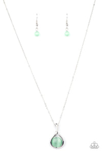 Paparazzi Accessories: Fairy Lights - Green Stone Necklace - Jewels N Thingz Boutique