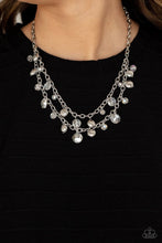 Load image into Gallery viewer, Paparazzi Accessories: Ethereally Ensconced - White Iridescent Necklace - Jewels N Thingz Boutique