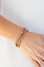 Load image into Gallery viewer, Paparazzi Accessories: Sahara Sanctuary - Orange Bracelet - Jewels N Thingz Boutique