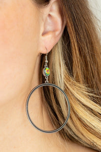 Paparazzi Accessories: Work That Circuit - Multi Oil Spill Earrings AND a Mystery Piece - Jewels N Thingz Boutique