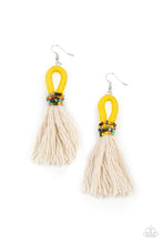 Load image into Gallery viewer, Paparazzi Accessories: The Dustup - Yellow Seed Bead Earrings - Jewels N Thingz Boutique