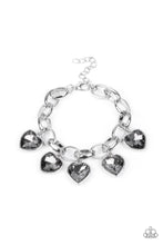 Load image into Gallery viewer, Paparazzi Accessories: Candy Heart Charmer - Silver Bracelet - Jewels N Thingz Boutique