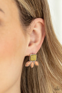 Paparazzi Accessories: Hill Country Blossoms - Multi Post Earrings - Jewels N Thingz Boutique