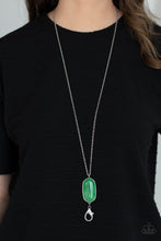 Load image into Gallery viewer, Paparazzi Accessories: Elemental Elegance - Green Stone Lanyard - Jewels N Thingz Boutique