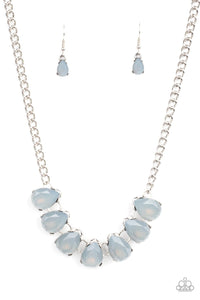Paparazzi Accessories: Above The Clouds - Silver Antiqued Necklace - Jewels N Thingz Boutique
