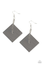 Load image into Gallery viewer, Paparazzi Accessories: Block Party Posh - Black Earrings