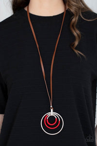 Paparazzi Accessories: Hypnotic Happenings - Red Necklace - Jewels N Thingz Boutique