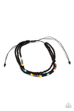 Load image into Gallery viewer, Paparazzi Accessories: Basecamp Boyfriend - Black Seed Beads Bracelet - Jewels N Thingz Boutique