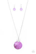 Load image into Gallery viewer, Paparazzi Accessories: Tidal Tease - Purple Iridescence Necklace - Jewels N Thingz Boutique